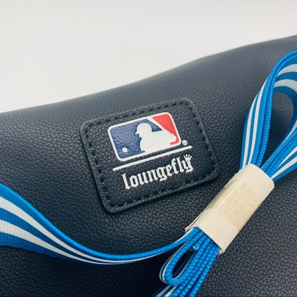 Loungefly Bags Loungefly Mlb Dodgers Baseball Stitch Fanny Pack
